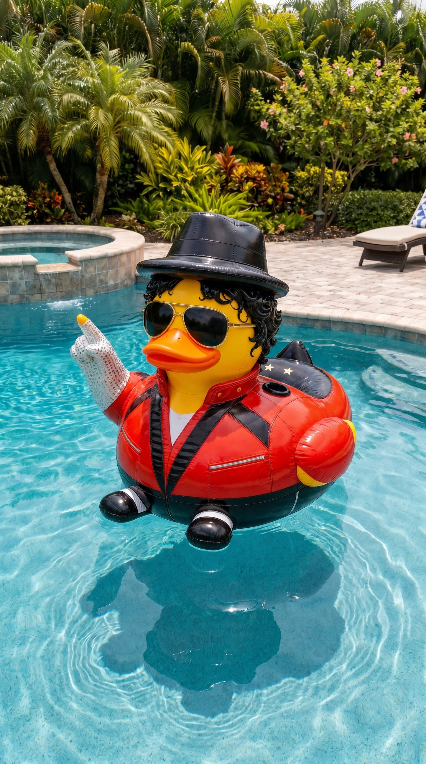 Naya's Floaties – MJ Thriller Pool Float